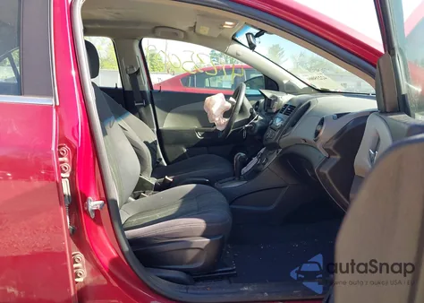 2013 Chevrolet Sonic Lt from USA, damaged, VIN 1G1JC5SH3D4256507